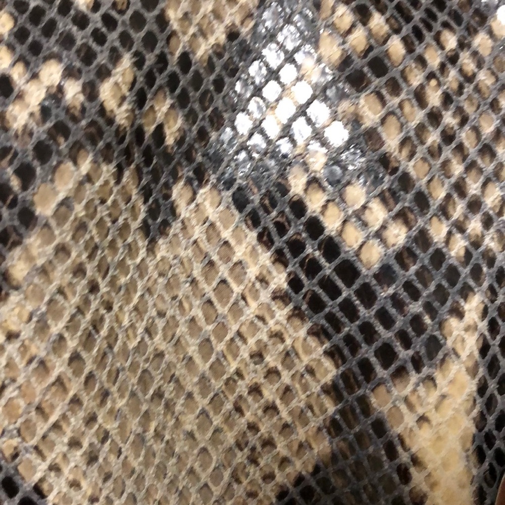 Michael Kors snake skin leather large tote - Picture 4 of 14